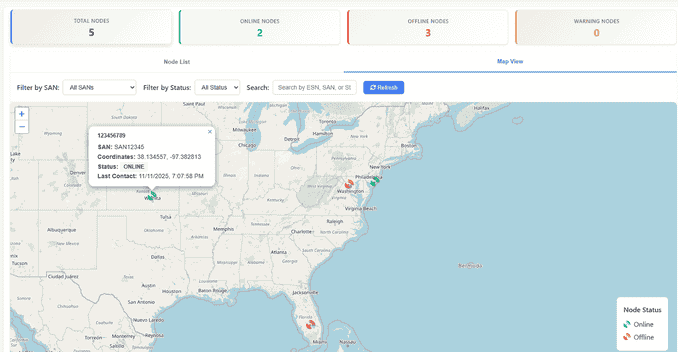 Map View